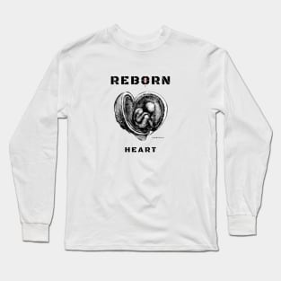 Reborn Heart Anatomy Long Sleeve T-Shirt